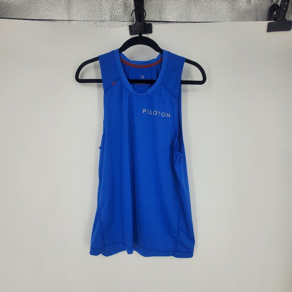 Rhone Peloton men's Blue Tank Top Size S